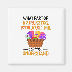 Knitting Funny Knitting Quotes Magnet