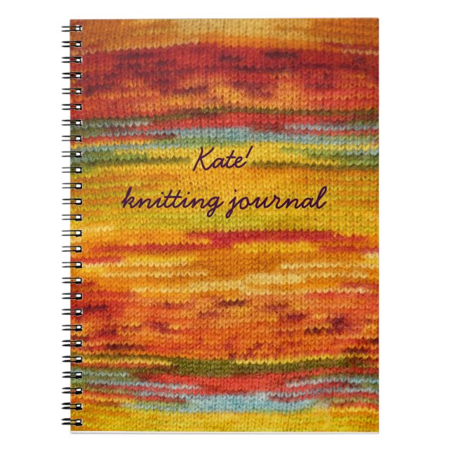 knitting journal (Front)