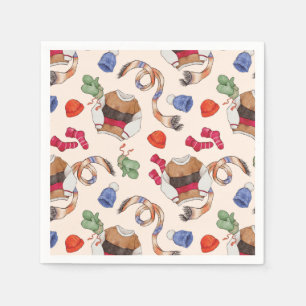 Knitting Joy (Linen) – Napkins