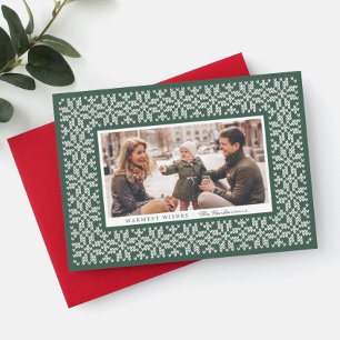 Knitting Joy Photo Card