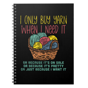 Knitting Knitting Basket Notebook