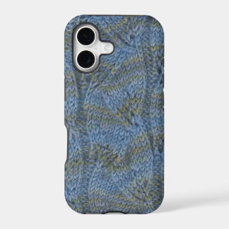 Knitting leaf lace sock for iPhone