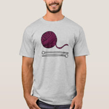 Knitting Men's T-Shirt