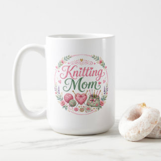 Knitting Mum Coffee Mug