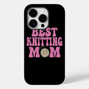 knitting mum - Knitting Lover Funny Gift - knittin Case-Mate iPhone 14 Pro Case
