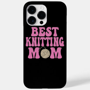 knitting mum - Knitting Lover Funny Gift - knittin Case-Mate iPhone 14 Pro Max Case