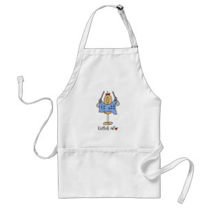 Knitting Nut T-shirts and Gifts Standard Apron