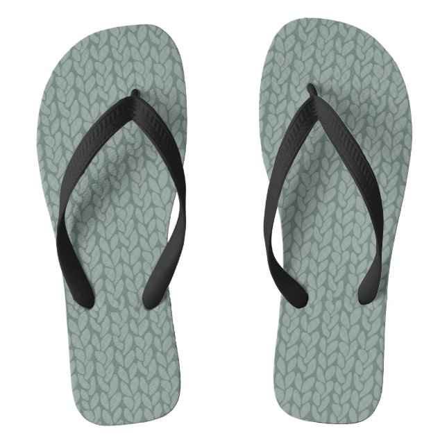 Knitting Pattern Thongs (Footbed)
