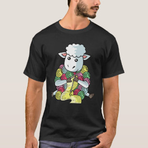 Knitting Sheep Knitter T-Shirt