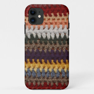 Knitting Stripes iPhone 11 Case