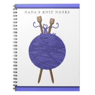 knitting-themed gifts notebook