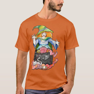 Knitting Witch  T-Shirt