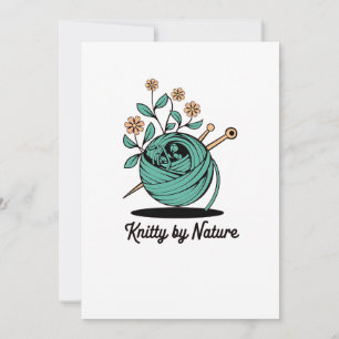 Knitty by nature  holiday card