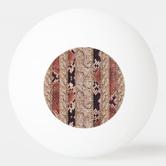 Knitwear texture, geometric snake pattern. ping pong ball