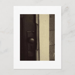 Knob in Sepia Postcard