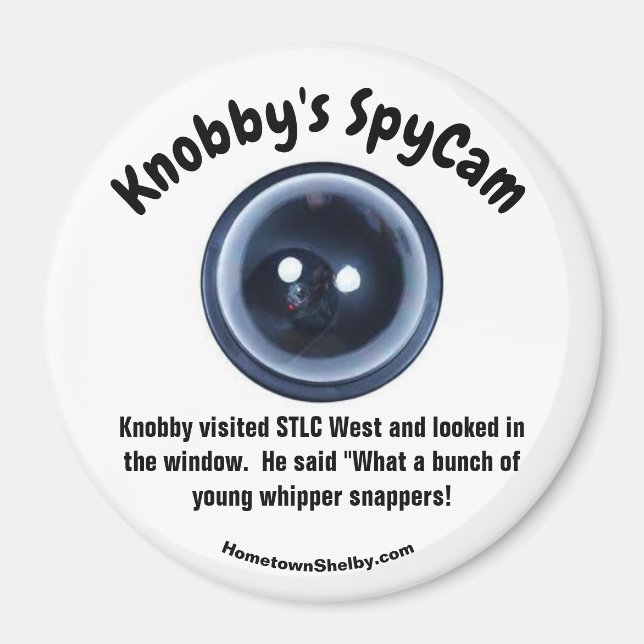 Knobby visited STLC West Magnet (Front)