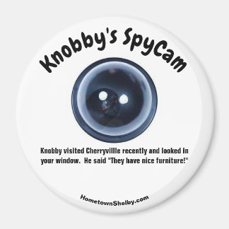 Knobby's Visited Cherryville Fun Refrigerator Magnet