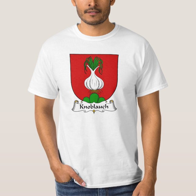Knoblauch Family Crest T-Shirt (Front)