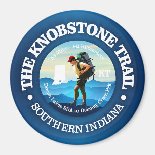 Knobstone Trail (Hiker C) Magnet