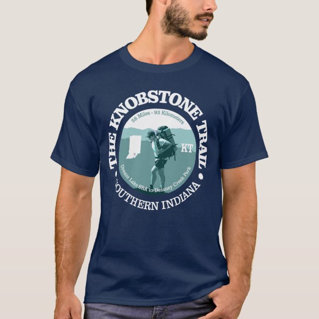Knobstone Trail (T) T-Shirt (Front)