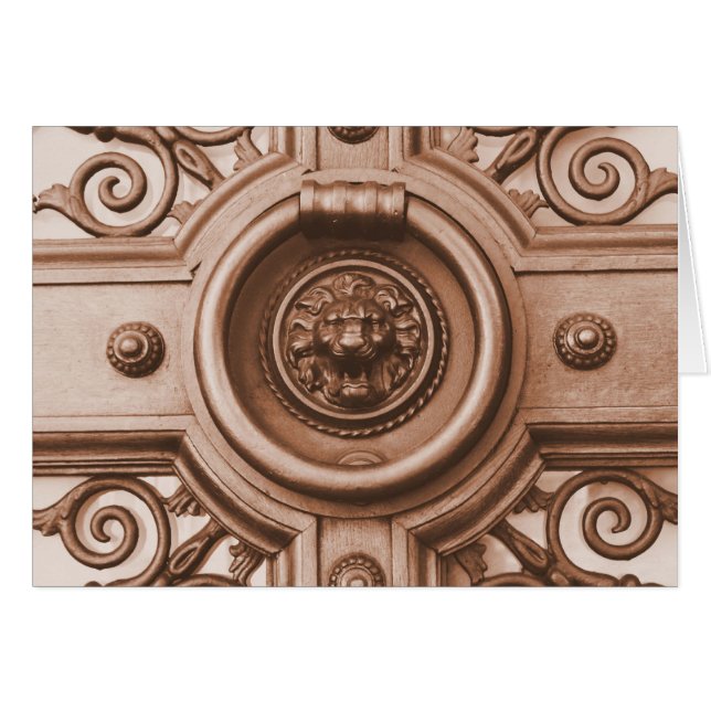 Knock and it Shall Be Opened - Scripture Card (Front Horizontal)