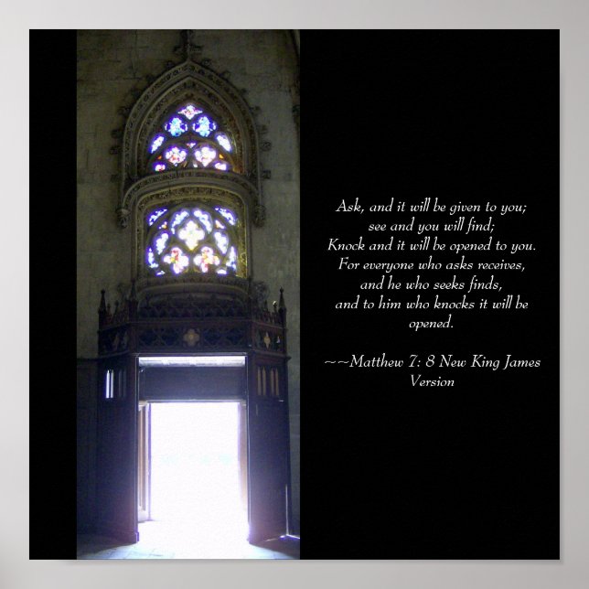 Knock & It Will Be Opened To You Poster (Front)