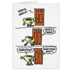 Knock Knock Honeydew Cute Anniversary