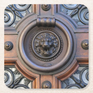 Knock Knock Lion Head Coaster