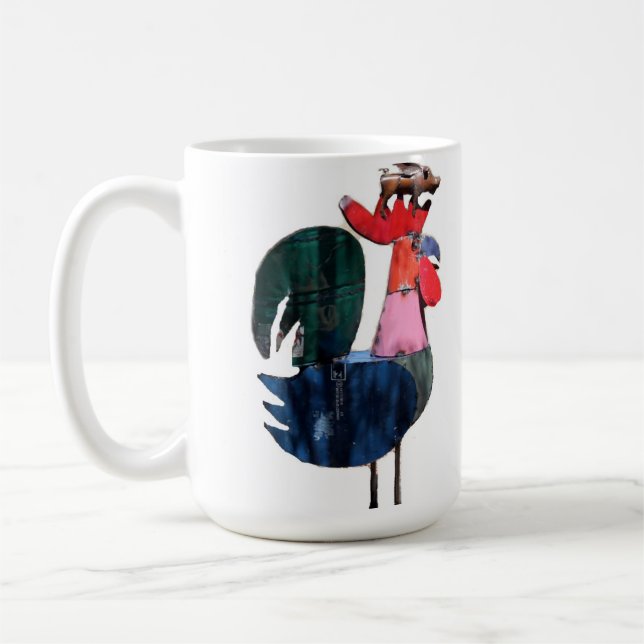 Knock Knock mug (double-sided) (Left)