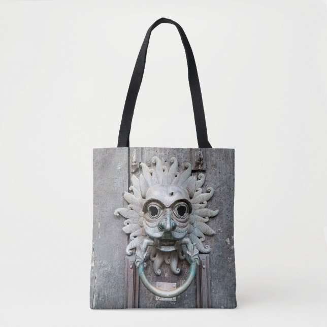 Knock knock tote bag (Front)