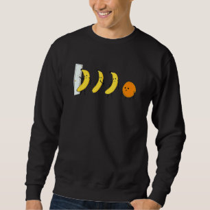 Knock Knock Who's There Banana Who's There Orange Sweatshirt
