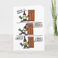 Knock Knock Wine Not Celebrate Father's Day