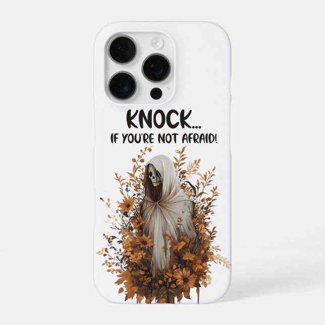 Knock of the Reaper: Autumn Gothic iPhone Case (Back)