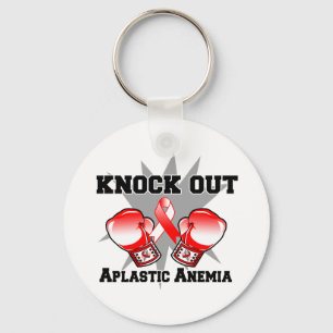 Knock Out Aplastic Anaemia Key Ring
