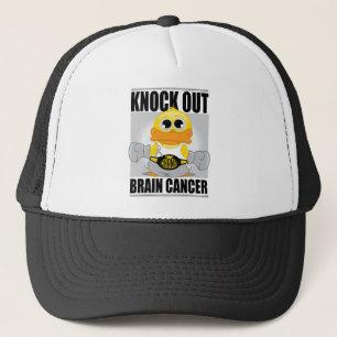 Knock Out Brain Cancer Trucker Hat