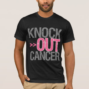 Knock Out Cancer - Breast Cancer T-Shirt