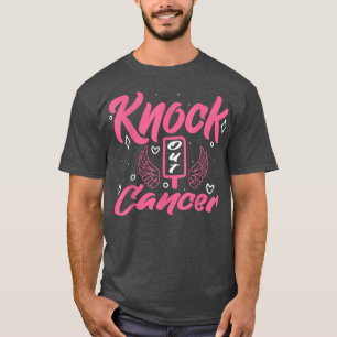 Knock Out CancerBreast Cancer 2147 T-Shirt