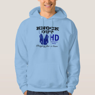 Knock Out Huntington's Disease HD Awareness Hoodie