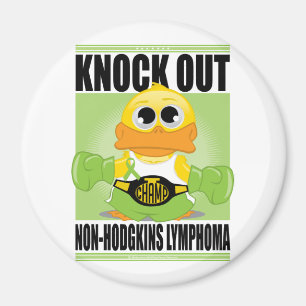 Knock Out Non-Hodgkins Lymphoma Magnet