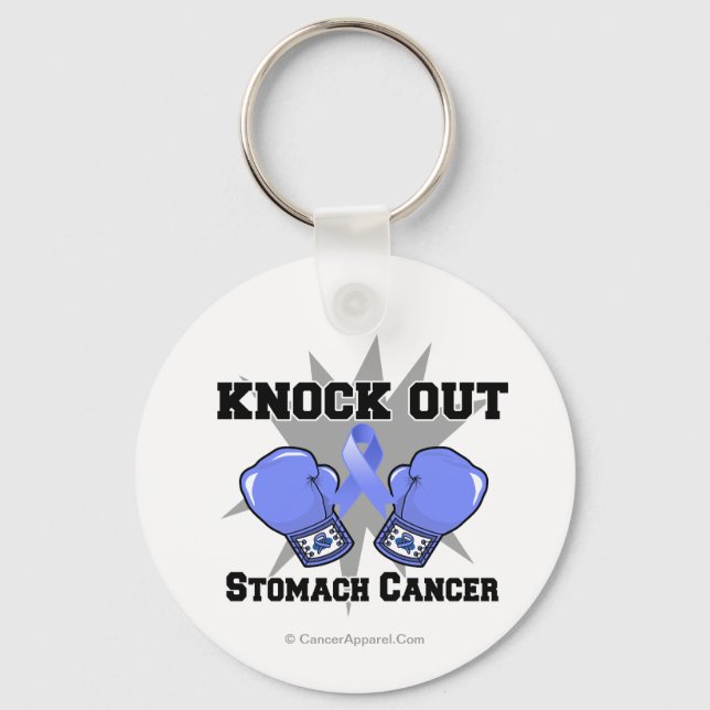 Knock Out Stomach Cancer Key Ring (Front)