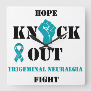 Knock Out Trigeminal Neuralgia clock