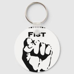 Knockout Boxing Hammer Fist Key Ring