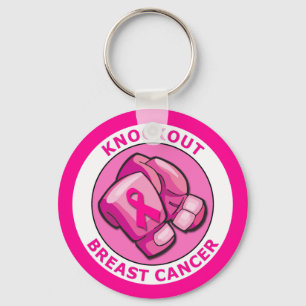 KNOCKOUT BREAST CANCER KEY RING