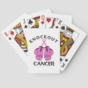 Knockout Cancer Playing Cards