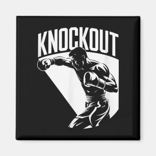 Knockout - Pride, Glory, Championship Cool Boxing Magnet
