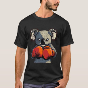 Knockout Punch From A Boxing Koala Bear With Glove T-Shirt