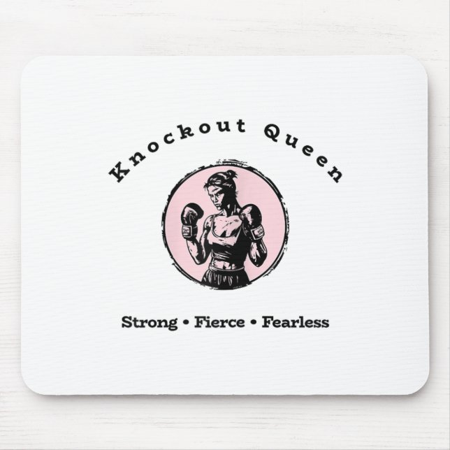Knockout Queen  Mouse Pad (Front)