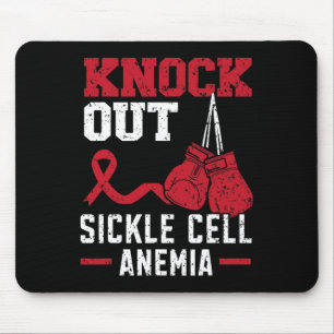 Knockout Sickle Cell Anaemia Blood Disorder Sickle Mouse Pad