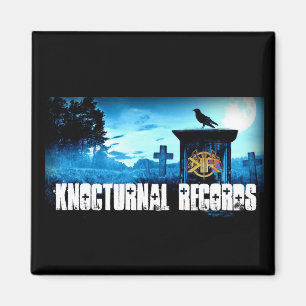 Knocturnal Records Magnet w Graveyard