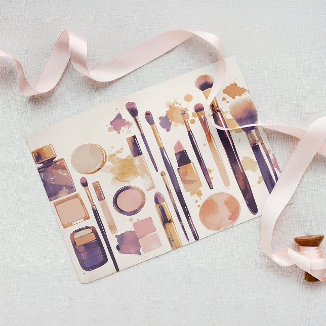 Knolling Makeup Postcard (Creator Uploaded)
